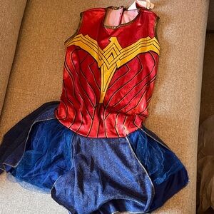 Kids Wonder Woman Costume - Red and Blue dress